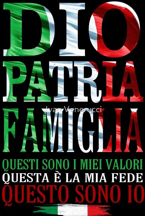 patria e famiglia significato